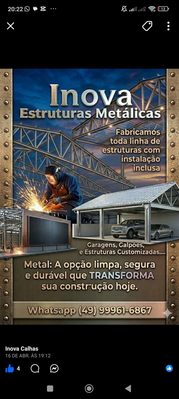Trabalho Inova Calhas 5